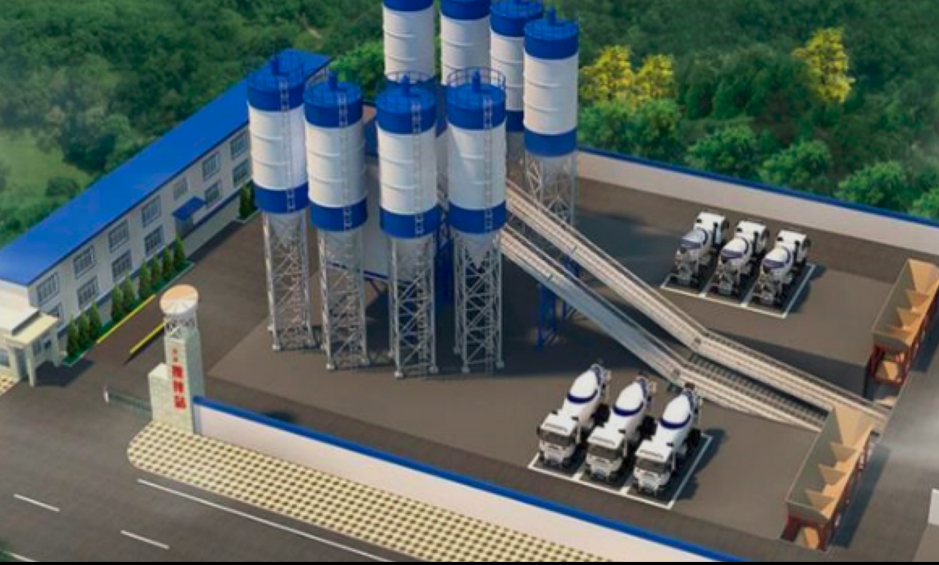 中國年產50萬噸商混攪拌站