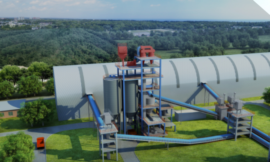 安徽水泥年產400萬噸制砂生產線